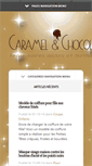 Mobile Screenshot of carameletchocolat.com